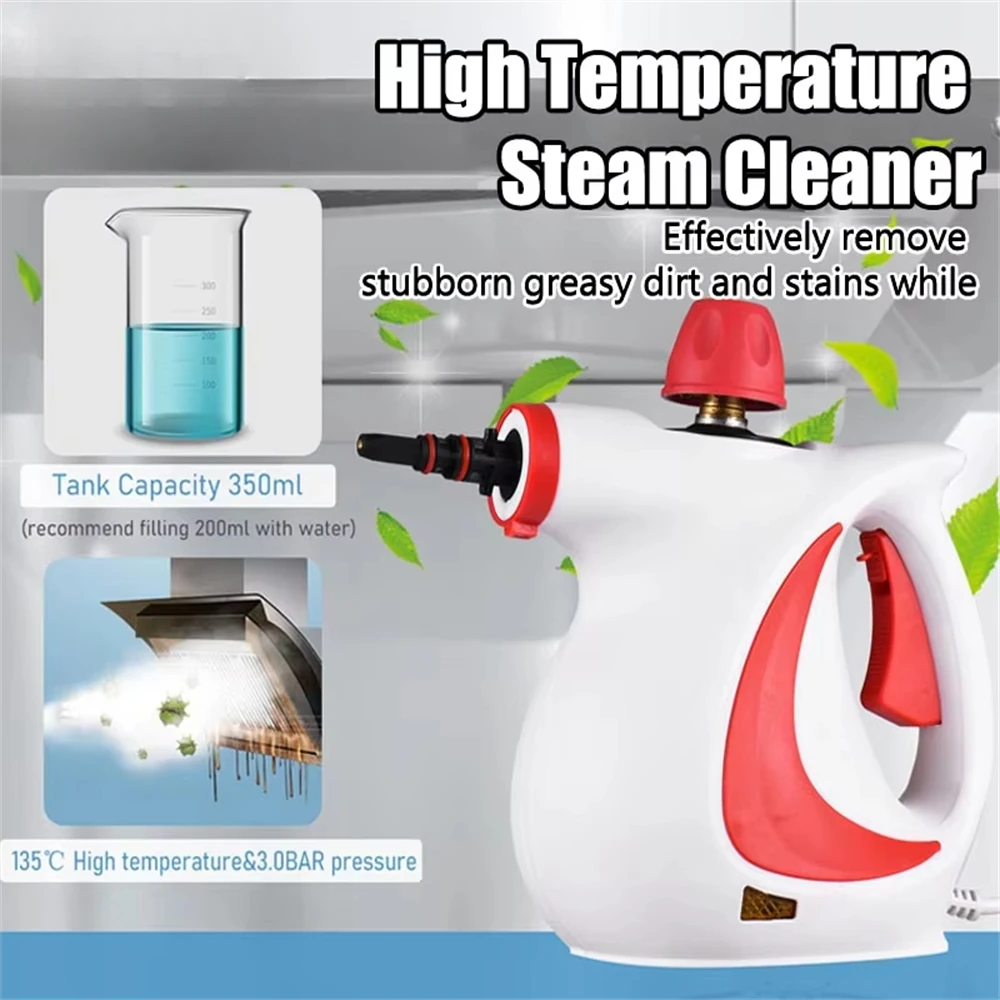 (image for) Steam Cleaner 1050W High Temperature Pressurized For Kitchen Sofa Bathroom Car Disinfection Cleaning Machine