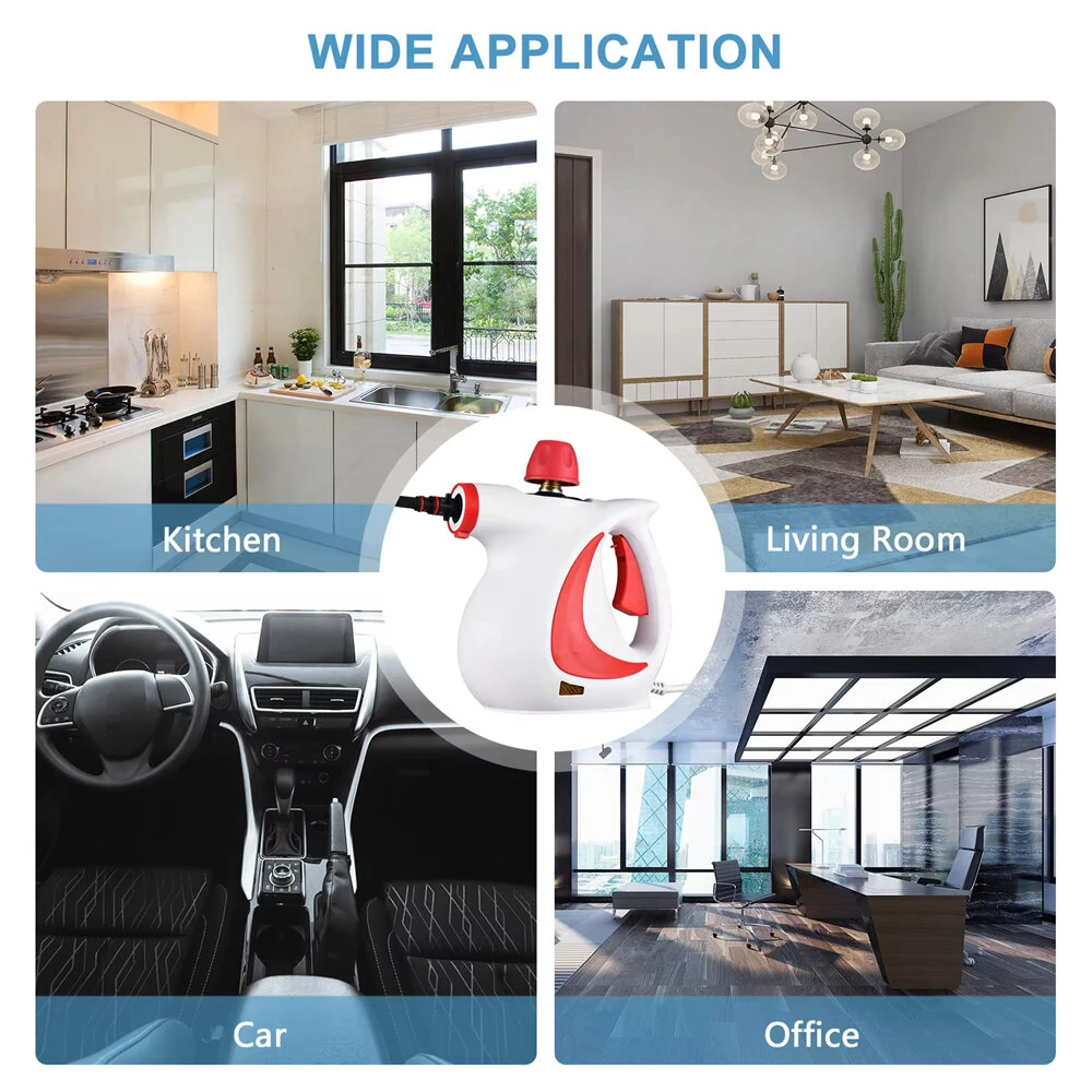 (image for) Steam Cleaner 1050W High Temperature Pressurized For Kitchen Sofa Bathroom Car Disinfection Cleaning Machine